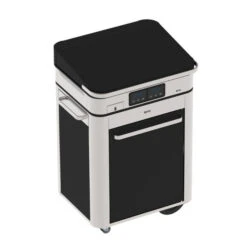 Ensemble Plancha électrique Eno Enosign 65 Inox Et Noir Sur Chariot + Capot -Pas Cher Barbecue & Brasero Magasin ensemble plancha electrique enosign 65 inox et noir sur chariot capot 5