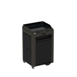 Ensemble Plancha Gaz Eno Fusion 60 Acier Sur Chariot + Capot -Pas Cher Barbecue & Brasero Magasin ensemble plancha gaz eno fusion 60 acier avec capot sur chariot acier eno 2