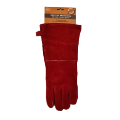 Gants Longs Rouge Barbecue Republic