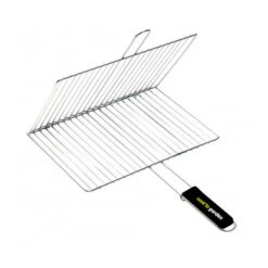Grille Double Cook'in Garden Rectangulaire 40 X 30 Cm Acier Chromé