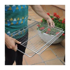 Grille Extensible Barbecue 60/70 X 40 Cm Inox -Pas Cher Barbecue & Brasero Magasin grille extensible en inox sauvic 60 70 x 40 cm 4