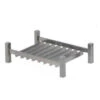 Grille Porte-bûches Sur Pieds Moderne 51 X 34 Cm