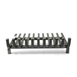 Grille Porte-bûches Sur Pieds Forge De Rodez 56 X 34 Cm