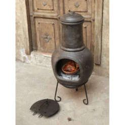 Grille Support Pour Cheminée Mexicaine Mexico Trade Center -Pas Cher Barbecue & Brasero Magasin grille support pour cheminee mexicaine 1