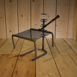 Ensemble Grille Barbecue De Cheminée Forge De Rodez - 14 Barres - Manches Amovibles 16 Ensemble Grille Barbecue De Cheminée Forge De Rodez - 14 Barres - Manches Amovibles -Pas Cher Barbecue & Brasero Magasin grilloir 14 barres manche amovible sur pied fer a cheval 7