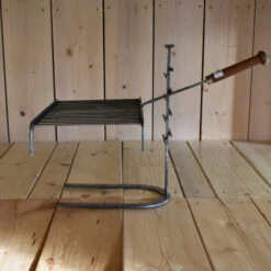 Ensemble Grille Barbecue De Cheminée Forge De Rodez - 18 Barres - Manches Fixes 21 Ensemble Grille Barbecue De Cheminée Forge De Rodez - 18 Barres - Manches Fixes -Pas Cher Barbecue & Brasero Magasin grilloir 18 barres manche fixe sur pied fer a cheval 10