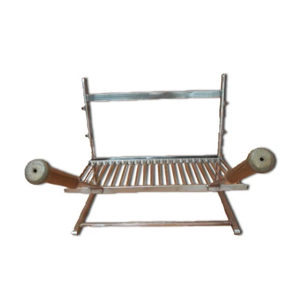 Ensemble Grille Barbecue De Cheminée Forge De Rodez 3 étages 70 Cm 2 Ensemble Grille Barbecue De Cheminée Forge De Rodez 3 étages 70 Cm – Image 2