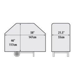 Housse Broil King Select Baron 4 Brûleurs -Pas Cher Barbecue & Brasero Magasin housse broilking select baron 4 brul 3