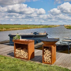 Housse De Protection Pour Braséro Plancha OFYR 85 -Pas Cher Barbecue & Brasero Magasin housse ofyr 85cm 4