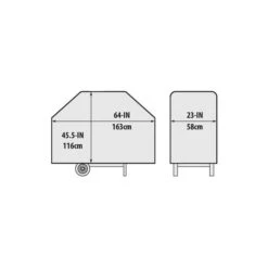 Housse Broil King Premium Baron 5 Brûleurs / Crown 4 Brûleurs -Pas Cher Barbecue & Brasero Magasin housse premium broilking pour baron 5 bruleurs et crown 4 bruleurs 3