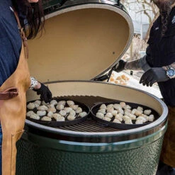 Kamado Big Green Egg XXL Øint 73cm Sur Chariot + Déflecteur -Pas Cher Barbecue & Brasero Magasin kamado big green egg xxl sur chariot deflecteur 3