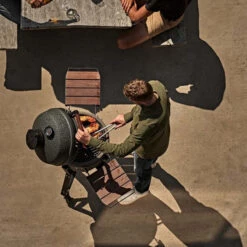 Kamado The Bastard VX Medium Øint 42cm Sur Chariot -Pas Cher Barbecue & Brasero Magasin kamado the bastard vx medium sur chariot 2