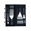 Mallette 4 Ustensiles Inox Plancha Barbecue Republic