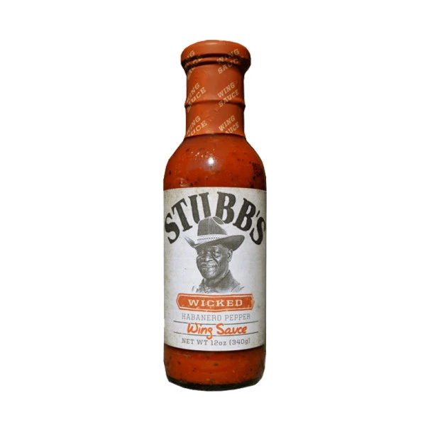 Sauce Barbecue Stubb's Wicked Wing Sauce 355ml 1 Sauce Barbecue Stubb's Wicked Wing Sauce 355ml