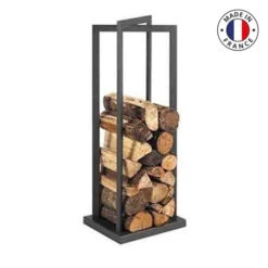 Porte Bûches Vertigo Noir XL