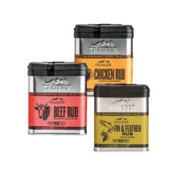 Pack 3 Rubs Traeger Boeuf, Poulet Et Poisson
