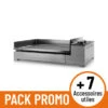 PACK PROMO Plancha Gaz Forge Adour Premium G60 Inox