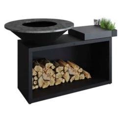 PACK PROMO Braséro Plancha à Bois 100 Cm OFYR Island Black Billot Céramique 7 PACK PROMO Braséro Plancha à Bois 100 Cm OFYR Island Black Billot Céramique -Pas Cher Barbecue & Brasero Magasin pack promo brasero plancha a bois 100 cm ofyr island black billot ceramique 1