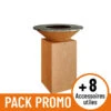 PACK PROMO Braséro Plancha OFYR Classic 85 Corten