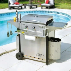 PACK PROMO Plancha électrique Roller Grill PL600 E -Pas Cher Barbecue & Brasero Magasin pack promo plancha electrique roller grill pl600 e 3