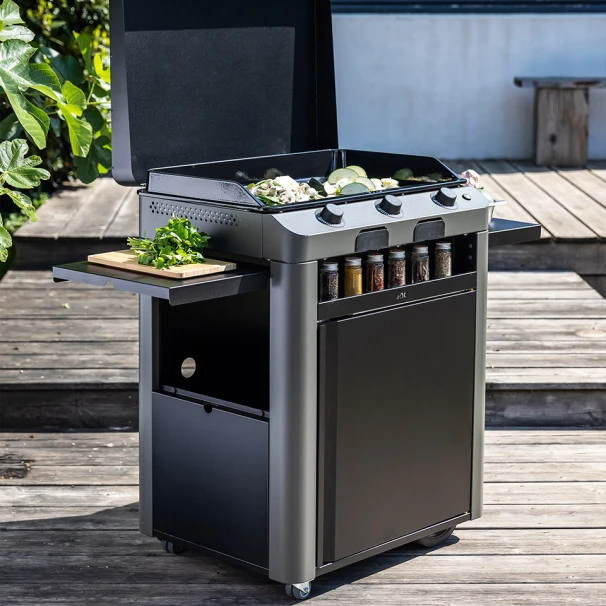 PACK PROMO Plancha Gaz Eno Fusion 75 Sur Chariot 2 PACK PROMO Plancha Gaz Eno Fusion 75 Sur Chariot – Image 2