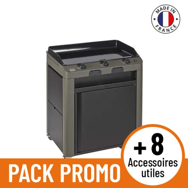 PACK PROMO Plancha Gaz Eno Fusion 75 Sur Chariot 3 PACK PROMO Plancha Gaz Eno Fusion 75 Sur Chariot – Image 3