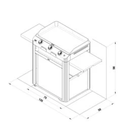PACK PROMO Plancha Gaz Eno Fusion 75 Sur Chariot 15 PACK PROMO Plancha Gaz Eno Fusion 75 Sur Chariot -Pas Cher Barbecue & Brasero Magasin pack promo plancha gaz eno fusion 75 sur chariot 7