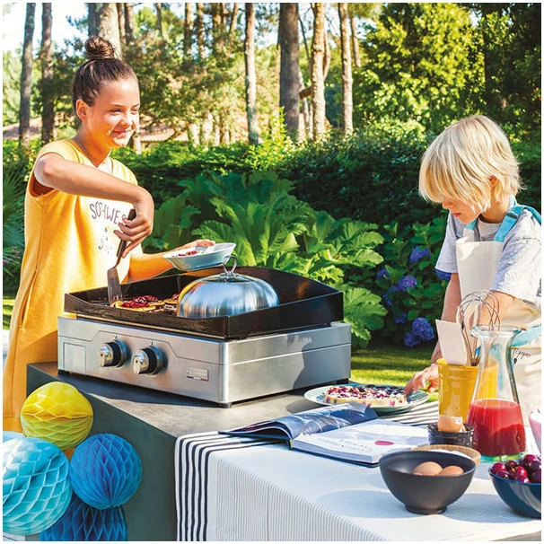 PACK PROMO Full Option Plancha électrique Sur Chariot Le Marquier Allure 260 Inox 4 PACK PROMO Full Option Plancha électrique Sur Chariot Le Marquier Allure 260 Inox – Image 4