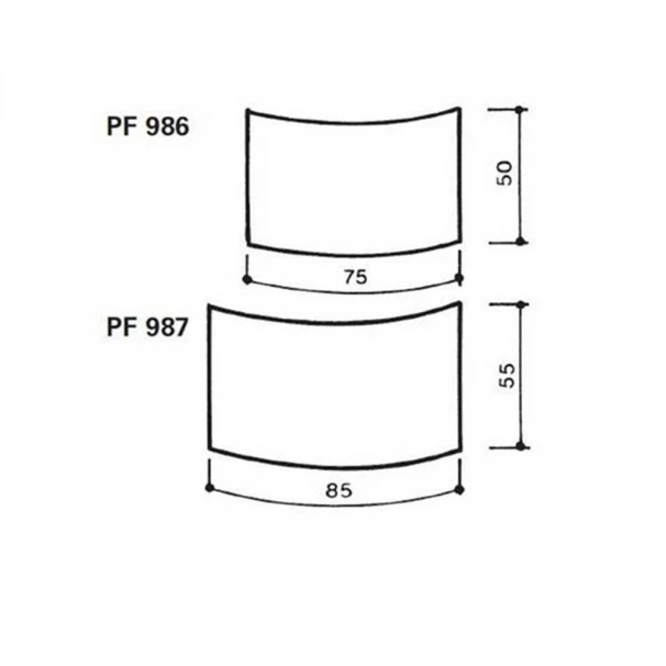 Pare-feu Cheminée 75 X 50 Cm Acier Brossé Galbé 2 Pare-feu Cheminée 75 X 50 Cm Acier Brossé Galbé – Image 2