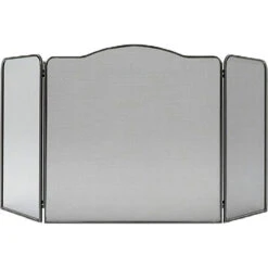 Pare-feu 3 Volets 30+80+30 X 80 Pour Cheminée