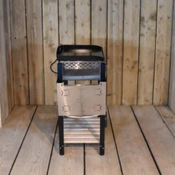 Ensemble Plancha électrique Roller Grill PL600E Inox Sur Chariot En Bois Et Inox Roller Grill -Pas Cher Barbecue & Brasero Magasin plancha electrique pl600e inox roller grill sur chariot en bois et inox roller grill 7