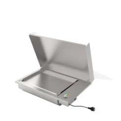 Plancha électrique Encastrable Inox Planet Oasi 60 Lisse 1 Feu 60 X 40