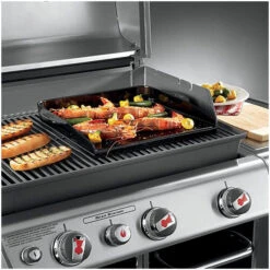 Plancha Universelle Barbecue Weber 36 X 36 Cm Fonte -Pas Cher Barbecue & Brasero Magasin plancha fonte universelle weber pour barbecue 36 x 36 cm 1