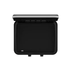 Plancha Gaz Eno 65 Enosign Inox Et Noir 2 Brûleurs 56 X 40 Avec Couvercle -Pas Cher Barbecue & Brasero Magasin plancha gaz enosign 65 inox et noir 3