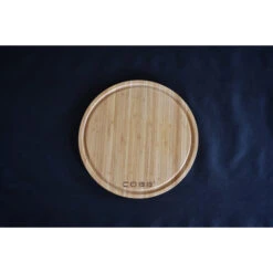 Cobb Planche à Découper Ronde Avec Rigole En Bambou 33 Cm -Pas Cher Barbecue & Brasero Magasin planche a decouper bambou cobb 2