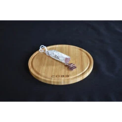 Cobb Planche à Découper Ronde Avec Rigole En Bambou 33 Cm -Pas Cher Barbecue & Brasero Magasin planche a decouper bambou cobb 5