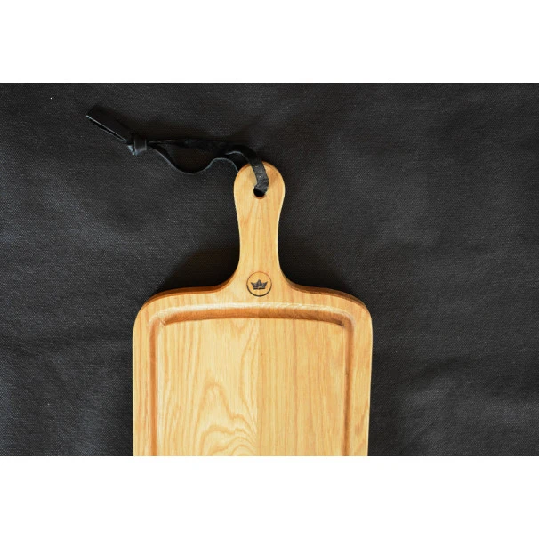 Planche à Découper Avec Rigole En Chêne Massif 19 X 70 Cm 5 Planche à Découper Avec Rigole En Chêne Massif 19 X 70 Cm – Image 5