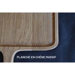 Planche à Découper Avec Rigole En Chêne Massif 34 X 78 Cm 10 Planche à Découper Avec Rigole En Chêne Massif 34 X 78 Cm -Pas Cher Barbecue & Brasero Magasin planche a decouper dutchdeluxes xl rectangular en chene 34 x 78 cm 3