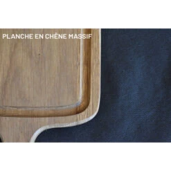 Planche à Découper Avec Rigole En Chêne Massif 19 X 78 Cm 8 Planche à Découper Avec Rigole En Chêne Massif 19 X 78 Cm -Pas Cher Barbecue & Brasero Magasin planche a decouper dutchdeluxes xl slim fit en chene 19 x 78 cm 2