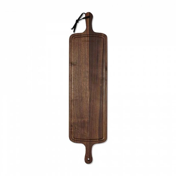 Planche à Découper Avec Rigole En Noyer 19 X 78 Cm 3 Planche à Découper Avec Rigole En Noyer 19 X 78 Cm – Image 3