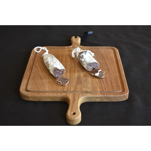 Planche à Découper Avec Rigole En Chêne Massif 34 X 55 Cm 6 Planche à Découper Avec Rigole En Chêne Massif 34 X 55 Cm – Image 6