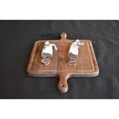 Planche à Découper Avec Rigole En Noyer 34 X 55 Cm -Pas Cher Barbecue & Brasero Magasin planche a decouper dutchdeluxes xl square en noyer 34 x 55 cm 4