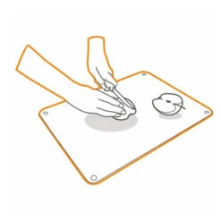 Planche à Découper En Verre Transparent 50 X 40 Cm 16 Planche à Découper En Verre Transparent 50 X 40 Cm -Pas Cher Barbecue & Brasero Magasin planche a decouper en verre transparent pebbly 50 x 40 cm 6