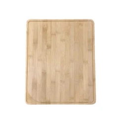 Planche à Découper Avec Rigole En Bambou 50 X 40 Cm