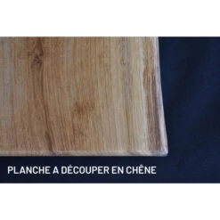 Planche à Découper En Chêne Massif 35 X 25 Cm -Pas Cher Barbecue & Brasero Magasin planche a decouper laura living bag taille s 35 x 25 cm 3