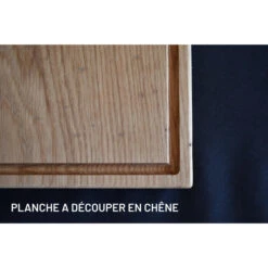 Planche à Découper Avec Rigole En Chêne Massif 40 X 30 Cm -Pas Cher Barbecue & Brasero Magasin planche a decouper laura living chopping board a rigole taille m 3