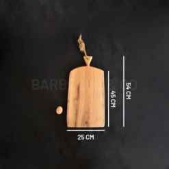 Planche à Découper En Chêne Massif 54 X 25 Cm