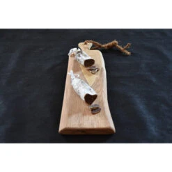 Planche à Découper En Chêne Massif 65 X 12 Cm -Pas Cher Barbecue & Brasero Magasin planche a decouper laura living tapas taille m 65 cm 3