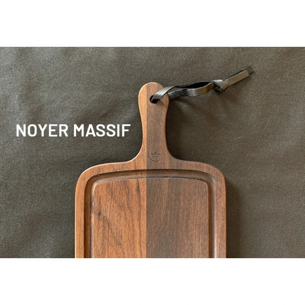 Planche à Découper Avec Rigole En Noyer 19 X 70 Cm 4 Planche à Découper Avec Rigole En Noyer 19 X 70 Cm – Image 4