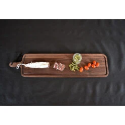 Planche à Découper Avec Rigole En Noyer 19 X 70 Cm 13 Planche à Découper Avec Rigole En Noyer 19 X 70 Cm -Pas Cher Barbecue & Brasero Magasin planche a decouper noyer massif 19x70 xl slim 5